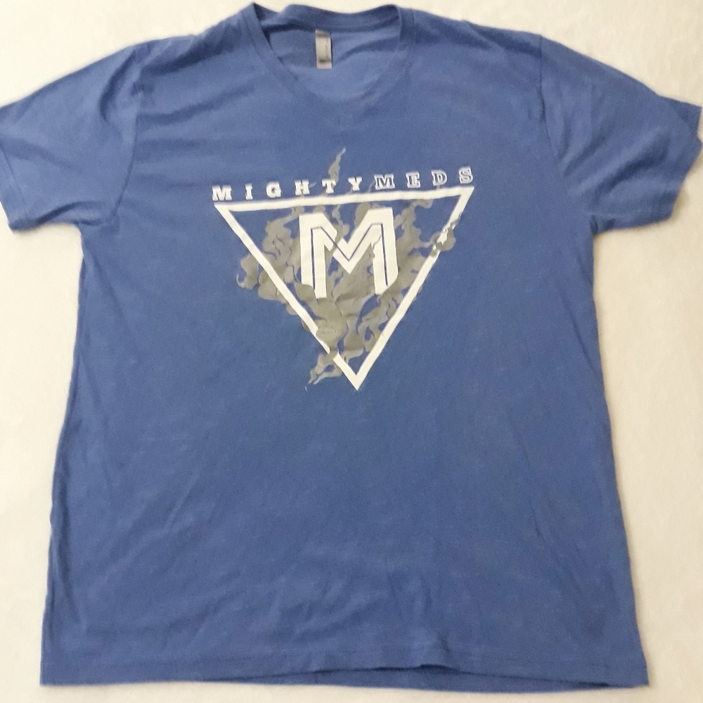 Next Level Mighty Meds V Neck Dispensary Tee